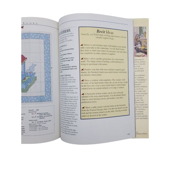 Mary Engelbreits Cross-Stitch Book Hardcover First Edition 1996 - Picture 3 of 10